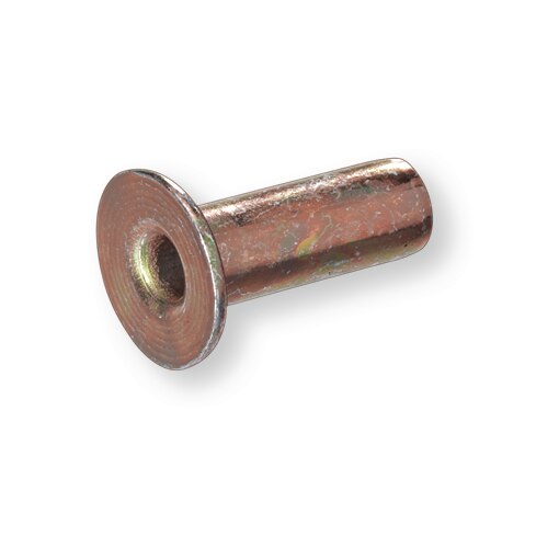 Rohrniete 8x15 gelb verzinkt